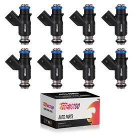 FIREMOTOO Fuel Injectors Pack of 8 4 Holes Compatible with Chevy Express 2500 3500 4500 2010-2020 Silverado Suburban 2010-2019 for GMC Savana 2010-2020 Sierra 2500 3500 HD 2010-2019 Yukon XL 2010-2013