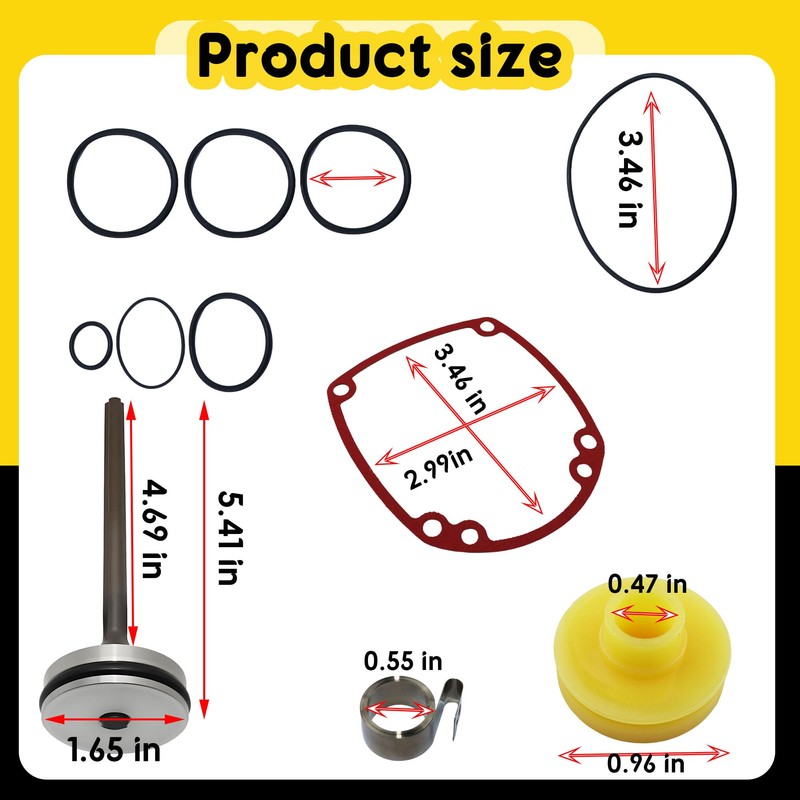 Piston Driver Rebuild Kits Fit for Bostitch MCN150 Nailer Replacement
