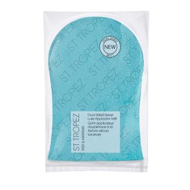 St.Tropez Double-Sided Luxe Velvet Applicator Mitt, Self Tanning Mitt for a Flawless Finish, Waterproof Tanning Mitt for Self Tan, Ultimate Mitt for Self Tanner, 1 ct