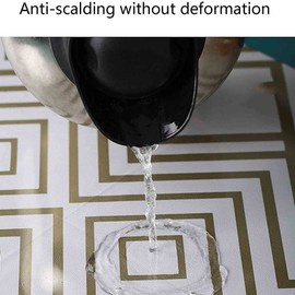 WBBML Transparent Tablecloth Oil Proof Waterproof PVC Protective Table Pad Transparent Floor Mat for Office, Home, 51 Sizes (Color : 2.0mm, Size : 120cmX120cm)