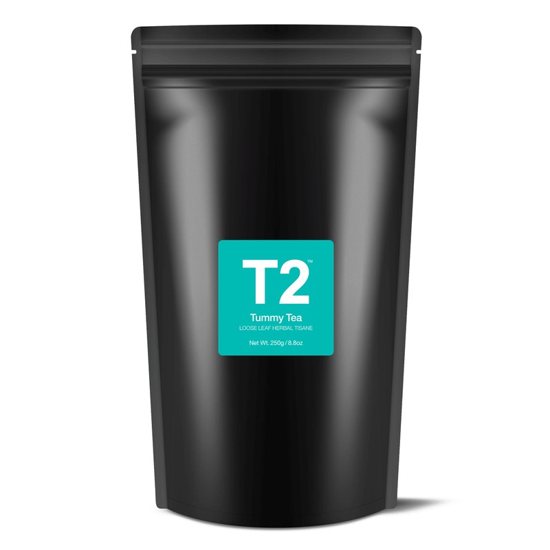 T2 Tea Tummy Tea Herbal Tea Bags in Resealable Foil