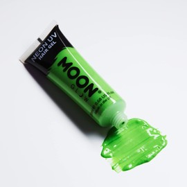 Moon Glow - Neon UV Hair Gel - 20ml Intense Green – Temporary wash out hair colour dye - Spike and glow!