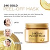Sitovely Collagen Peel Off Face Mask, 24K Gold Peel Off