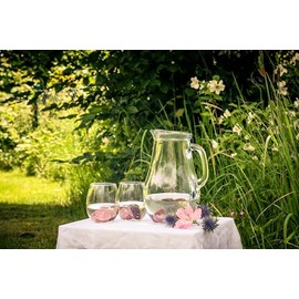 Lebensquelle Plus Rhodonit Wassersteine | 100% naturbelassene Rohsteine | 300g Lebensquelle Plus