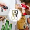 ecocstm 2 PCS Key Chain, Carabiner Clip Car Key Chains,