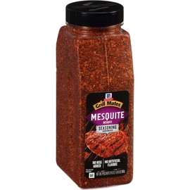 McCormick Grill Mates Mesquite Seasoning, 24 oz (Pack of 6) - Six 24 Ounce Containers of Mesquite BBQ Spice, Versatile Use in Marinades, Meats, Dressings and More