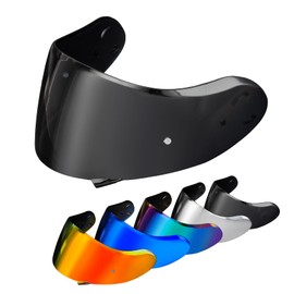 PSLER Neotec 2 Visor - Neotec 2 Helmet Tinted Visor UV Protection Neotec 2 Face Shield Replacement for Neotec 2 CNS-3,Deep Smoke