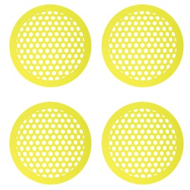 Pack of 4 Bee Watering Station Round Bee Feeder Round Bee Drinkers for Garden & Balcony, Bee Feeder as Bee Fountain, Floating Island for Bees, Butterflies & Insects
