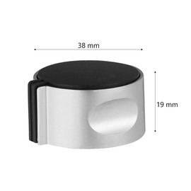 5piezas Botones Metálicos para Encendido De Estufa De Gas Interruptor De Encendido Y Apagado Accesorio De Cocina para Reemplazo Hogar O Restaurante