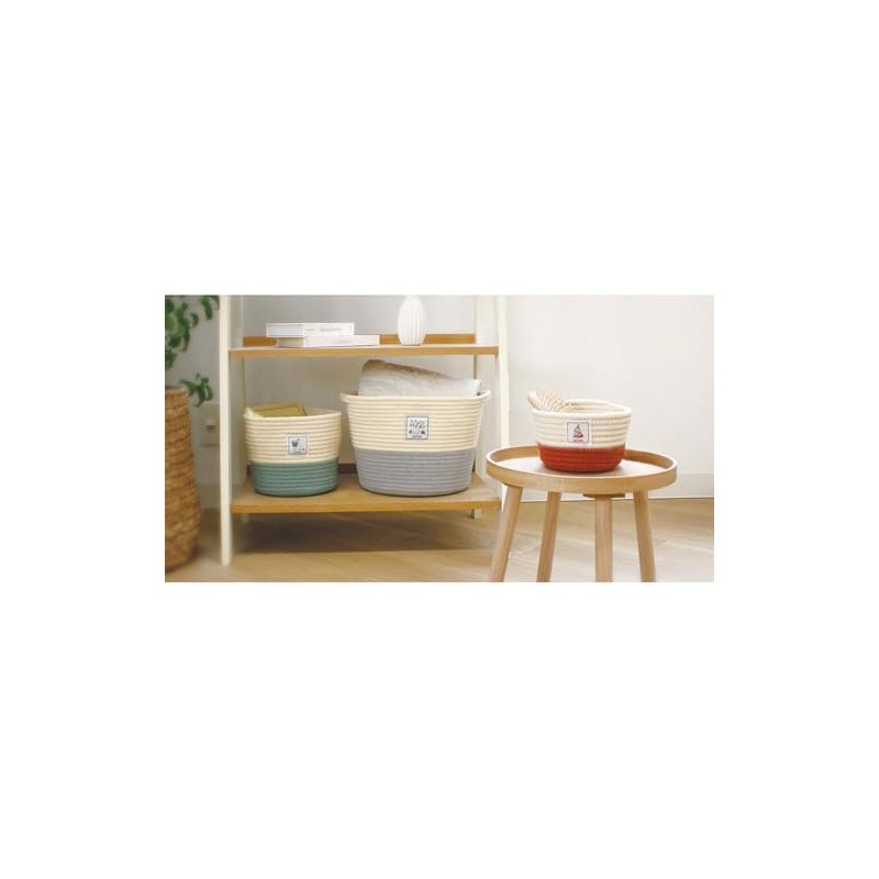 Tees Factory MO-5545278LN Moomin Rope Basket L/Nyoro H235 x φ12.6
