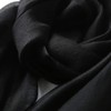 ANMIDA Women's Silk Stole, Large Scarf, Shawl, Silk Embroidery, Floral