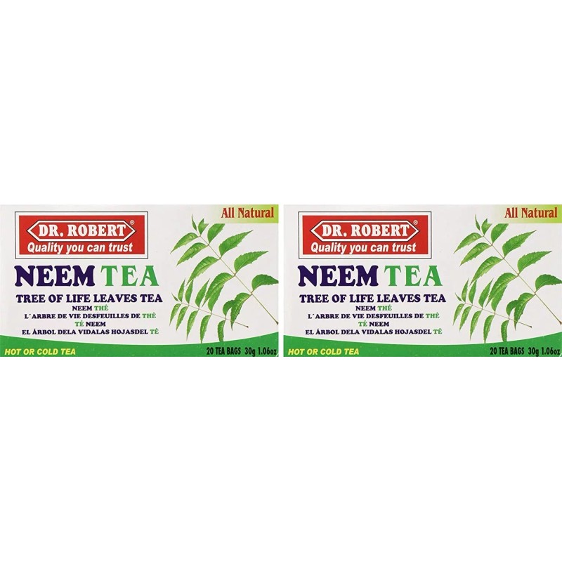 Dr Robert Neem Leaves Tea - 2-pack ( 40 Bags