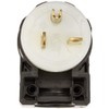 Leviton 20 Amp, 250 Volt, Straight Blade, Angle Plug, Industrial