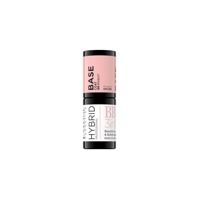 Eveline Cosmetics Hybrid Professional Nail Strengthening Base Coat - No.