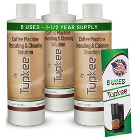 keurig, For Keuring Coffee Machine Descaler Descaling Cleaning Solution - 2 Uses Per Bottle - 3 Pack