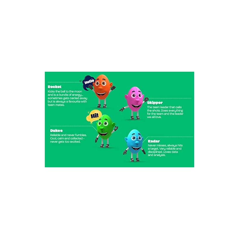 Sherrin Face Footys Super Soft Touch Football, Orange, Size 2