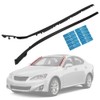 Driver and Passenger Side Window Molding Kit Compatible with Lexus