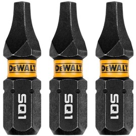 DW FLEXTORQ 3PK 1IN BITS FOR SQ1