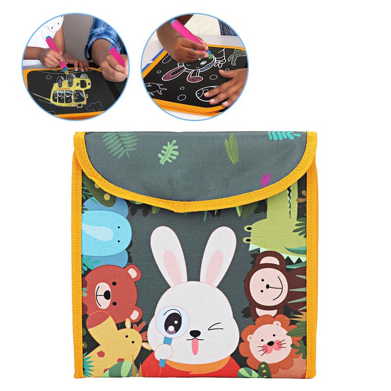 Portable Double sided Children Drawing Board Kids Painting Board Gift