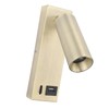 LED Wall Mounted Spotlight Adjustable Angle USB Port Design Stylish