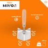 Mivos 2 x Corner Trowel Stainless Steel 80 x 60