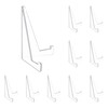 10Pcs Card Display Stand, Clear Card Stands Trading Card Display