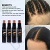 Wig Lace Dyeing Stick with Applicator Brush, Light Brown
