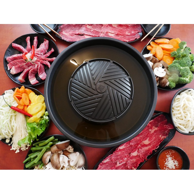 TomYang BBQ & hot pot - Tableware for 2 people.