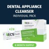 TCS Fresh Dental Appliance Cleaner, 24 Count Professional Strength Concentrat...