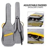 LETSROCK Bass Guitar Case, Bass Guitar Gig Bag 0.38 Inch