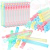 CCINEE 20pcs Mini Bubble Wands,Colourful Heart Bubble Wand Party Favor