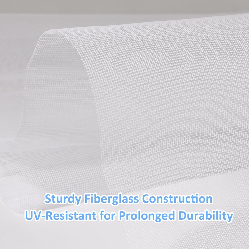 48"x102" Window Screen Mesh, Fiberglass Window Screen, Screen Door Mesh,