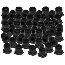 RAParts One New 50-Pack Brake Bleeder Screw Caps - Grease Zerk Fitting Caps - Rubber Dust Covers