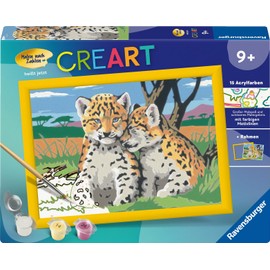Ravensburger Paint by Numbers 28465 Dolphin, Small leopards, -