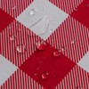 MANGATA CASA Red Gingham Tablecloth for Rectangle Tables- Checkered Table