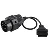 OBD2 Adapter Scanner Kabelstecker, Rund Diagnose OBD II Adapter -