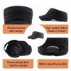Yutdeng Cotton Flat Cap Men's Military Cap Classic Army Cap