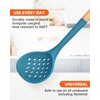 Kitchen Ladle Strainer, Large Slotted Spoon with High Heat Resistant