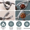 2 in 1 Alloy Nut Cracker,Aluminum Nutcracker Chestnut Cutter Tool,2-in-1