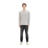 TOM TAILOR Denim Men's Basic Pullover with Crew Neck and
