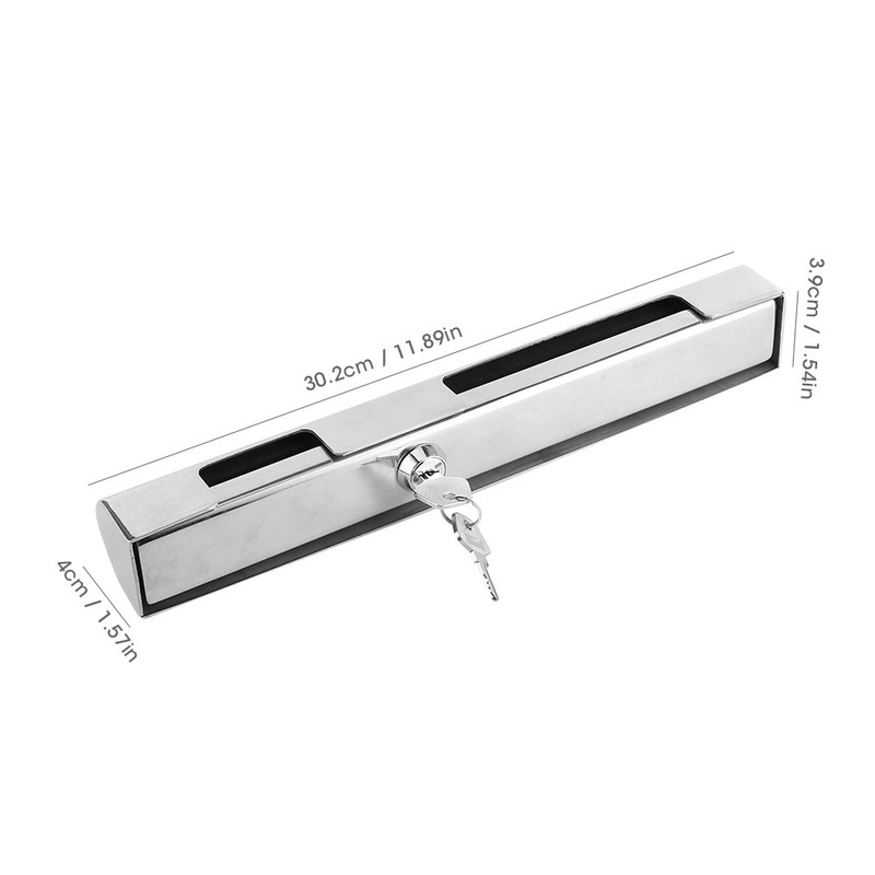 Marine Outboard Motor Engine Lock with 2 Keys Hi‑Security Stainless