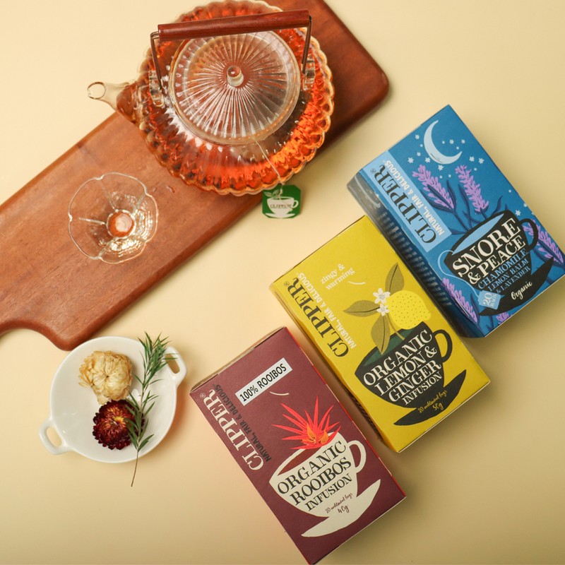 Jeju People Sell Partner Company Clipper Organic Blended Tea Snore