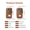 Phone Purse,Neck Wallet,Phone Purses with Crossbody Strap,Passport Holder for Travel