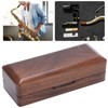 Solid Wood Mouthpiece Case Box Portable Storage for Sax Musical