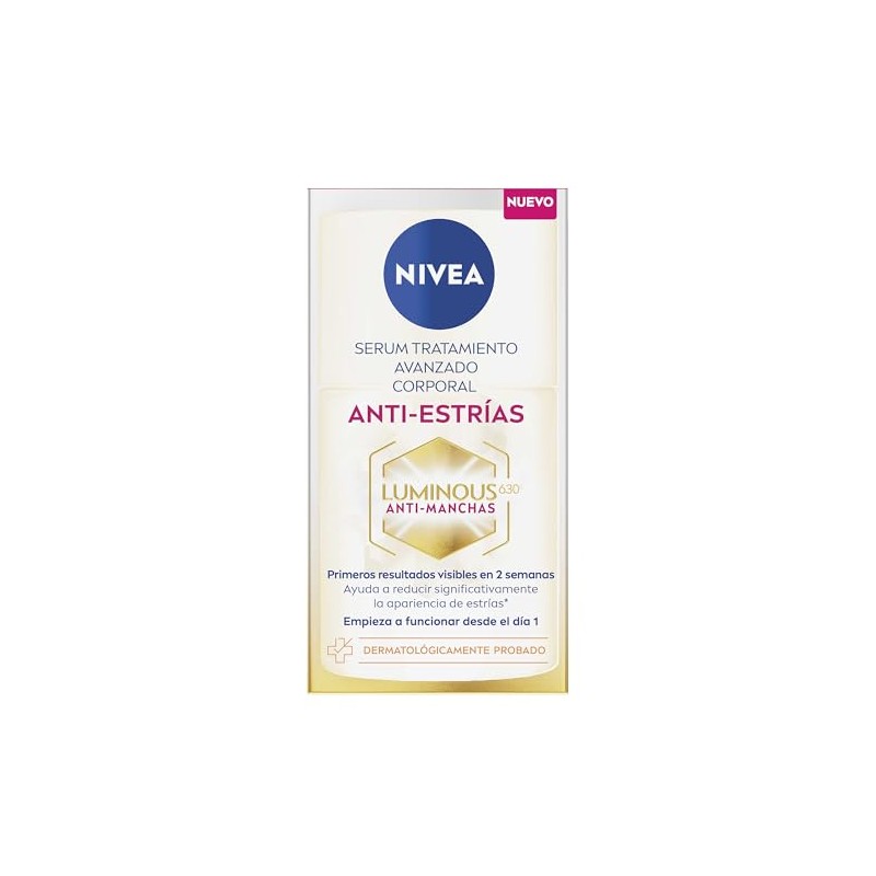 NIVEA Serum tratamiento avanzado Luminous630 anti-estrías (100 ml) 48 horas
