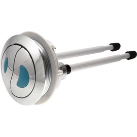 Master Plumber 201FL, Flush Button Assembly, Foremost OEM PB-PBUTTON-H-A36131 - Chrome