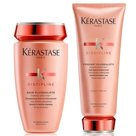 Kerastase Discipline Bain Fluidealiste Shampoo 250ml & Fondant Fluidealiste 200ml (Shampoo & Conditi