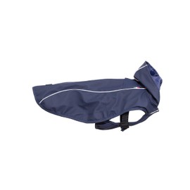 CHIARA Scotty Dog Raincoat - 100% Waterproof, Harness Integrated Sports Rain Jacket, M