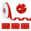 Ribreeze 5/8 inch Red Satin Ribbon 50 Yards for Gift