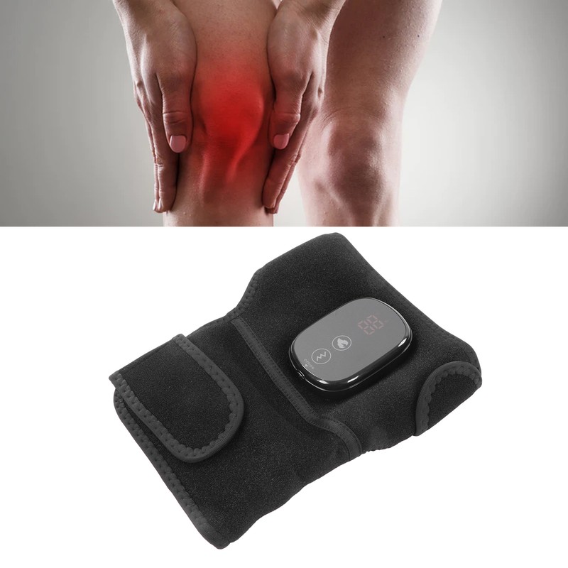 2 in 1 Heated Knee Shoulder Massager Brace Electric Heating
